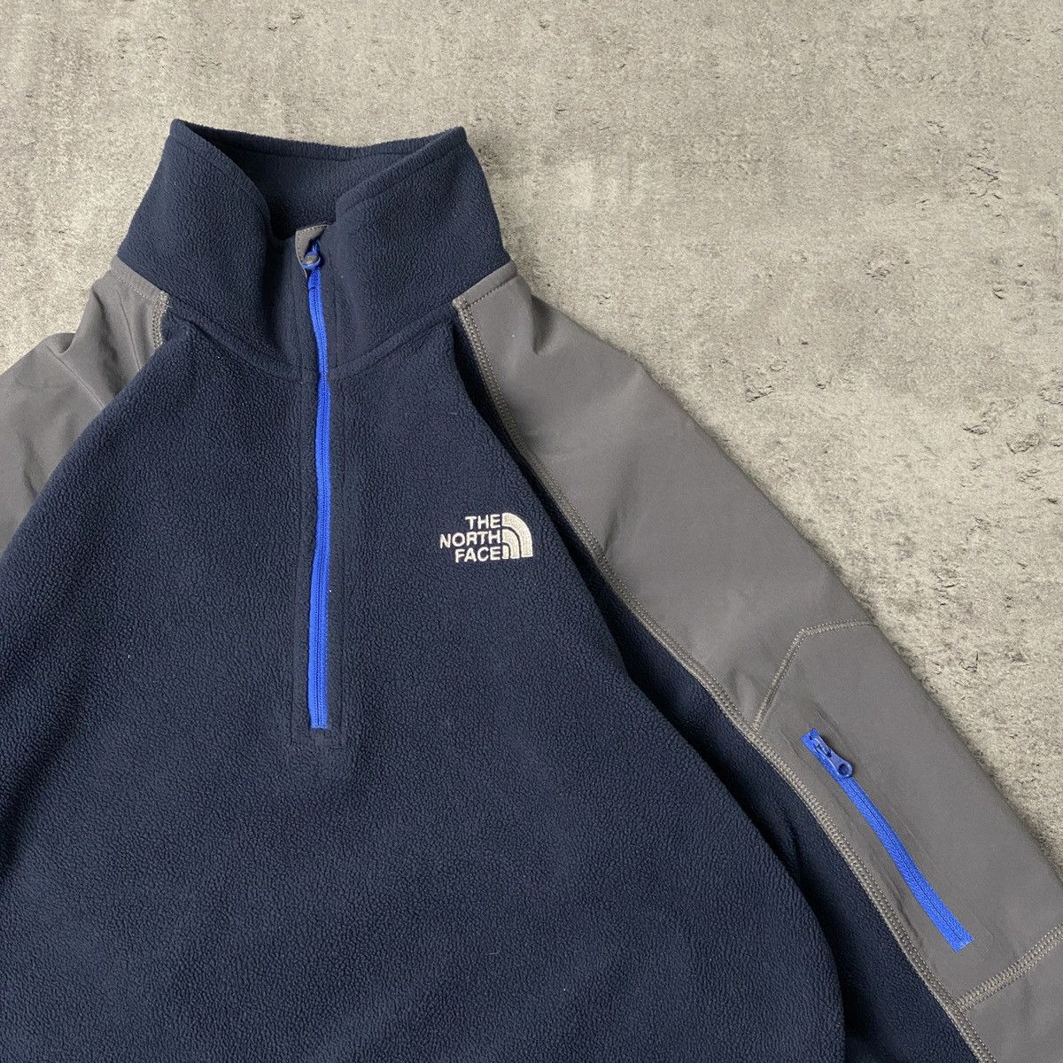 The North Face The North Face navy grey fleece - S Size US S / EU 44-46 / 1 - 3 Thumbnail