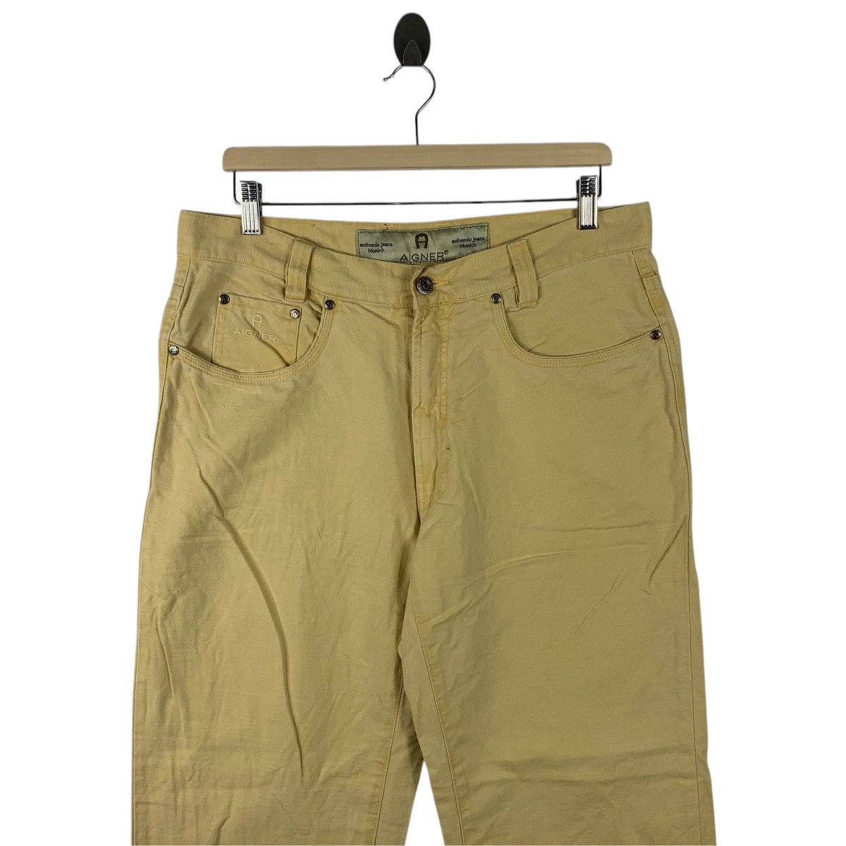 Aigner × Designer AIGNER Brown casual pants Size US 34 / EU 50 - 2 Thumbnail
