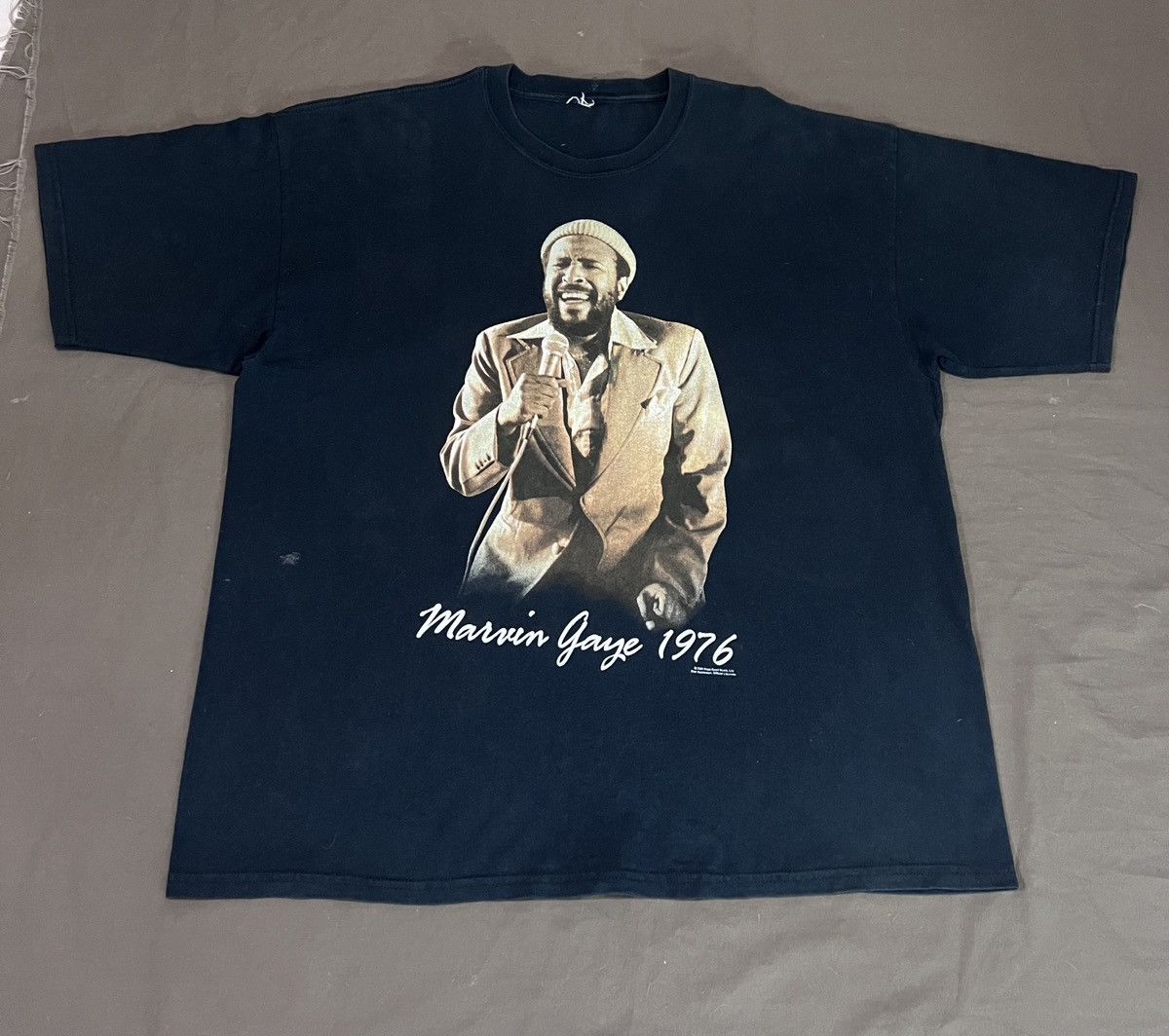 Rap Tees × Vintage × Zion Rootswear Vintage 2004 Marvin Gaye Tee R&B Soul 2XL oversized Size US XXL / EU 58 / 5 - 3 Thumbnail