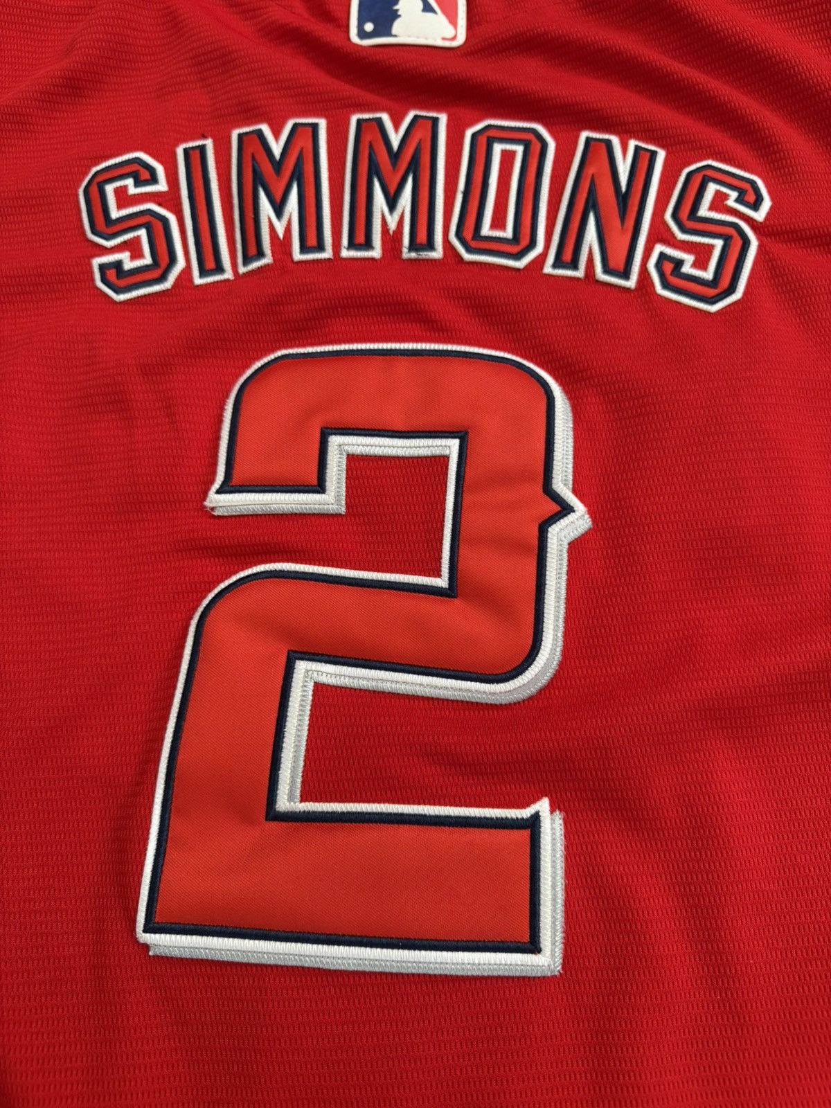 Majestic YOUTH Los Angeles Angels Andrelton Simmons #2 Jersey XL Size US XL / EU 56 / 4 - 6 Thumbnail