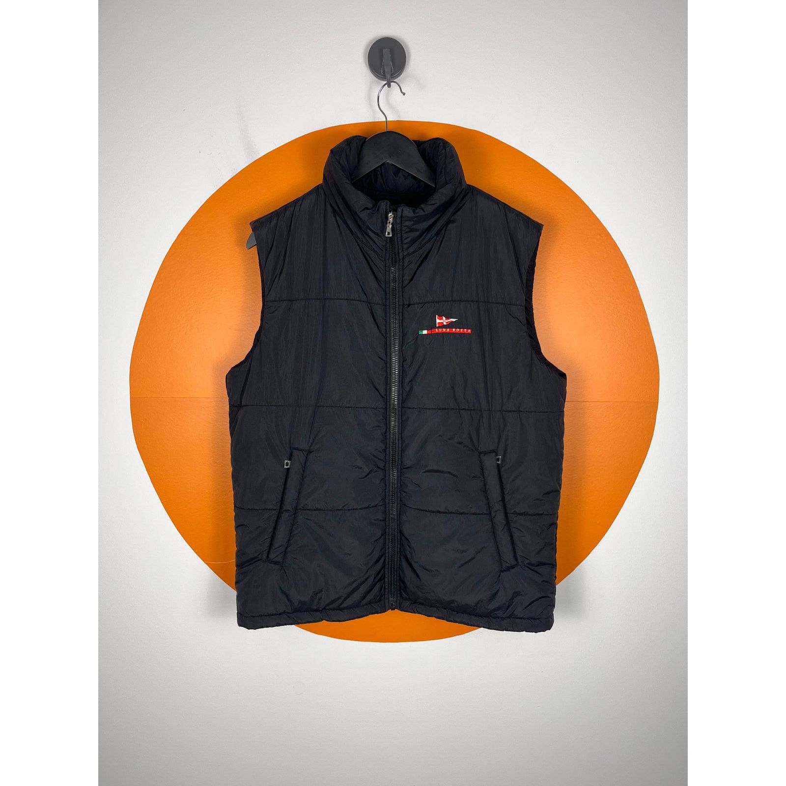 Prada Vintage Prada Luna Rossa Sport Zip Up Gilet Size L | Grailed