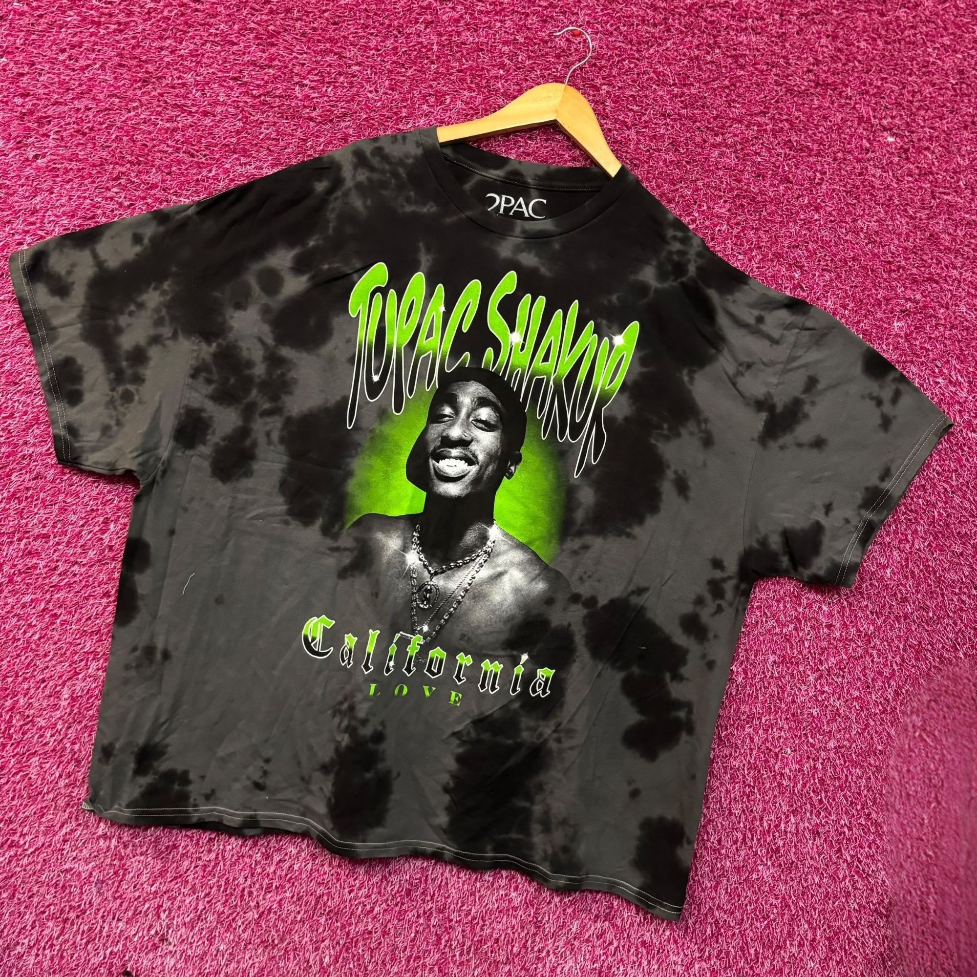 Other Tupac Shakur California Love Graphic Design Tie-Dye T-shirt Size US XXL / EU 58 / 5 - 3 Thumbnail