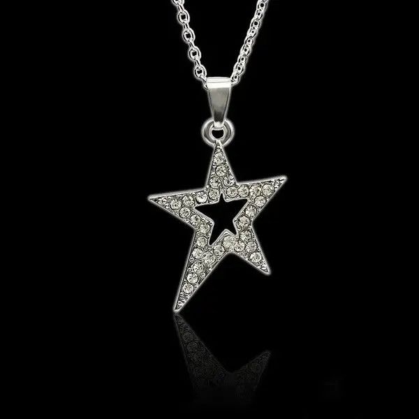 Jewelry Crystal Star Necklace Size ONE SIZE - 2 Thumbnail