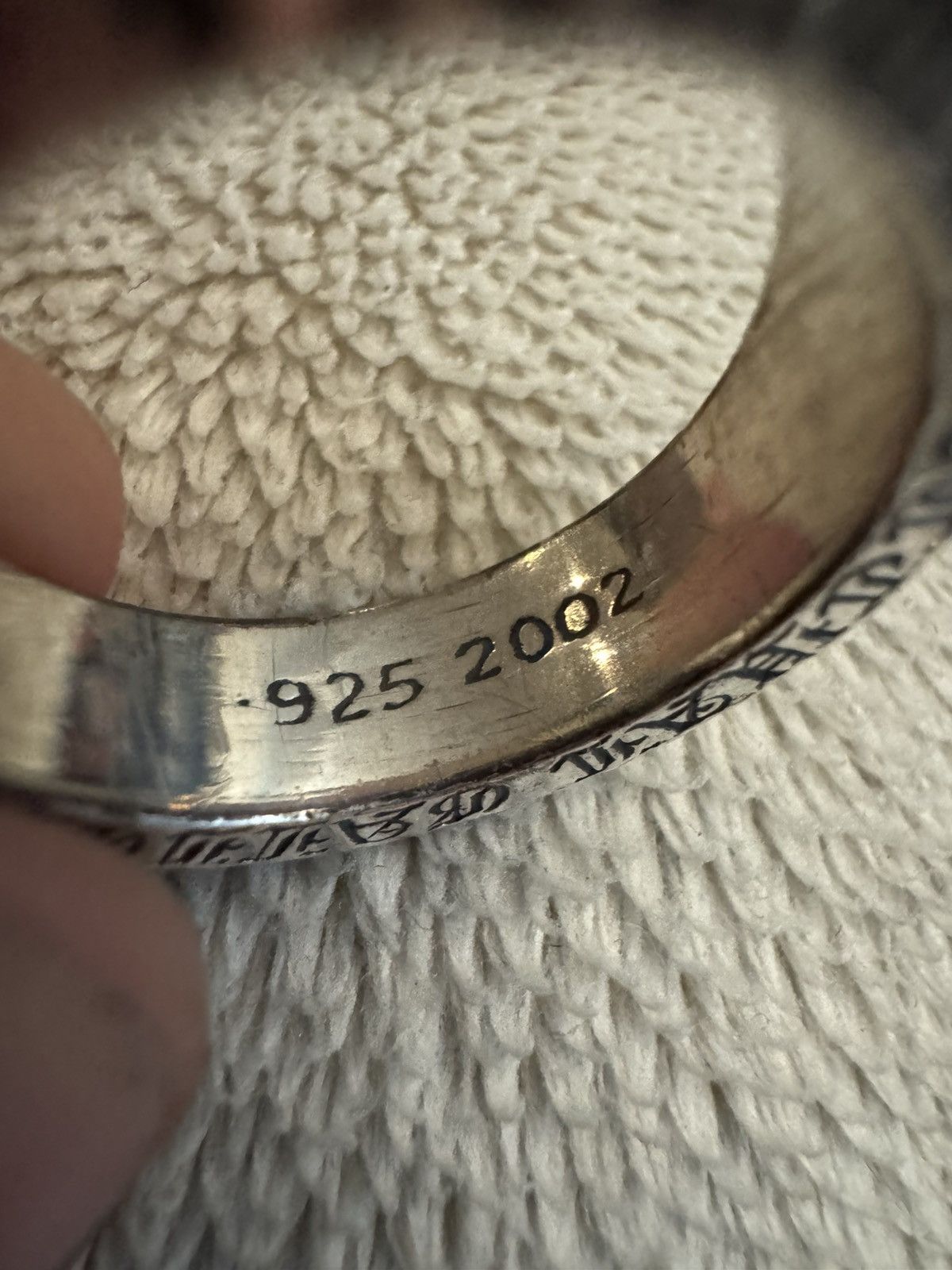 Chrome Hearts Chrome Hearts Intellectual Gallery JPN Exclusive Spacer Ring Size ONE SIZE - 6 Thumbnail
