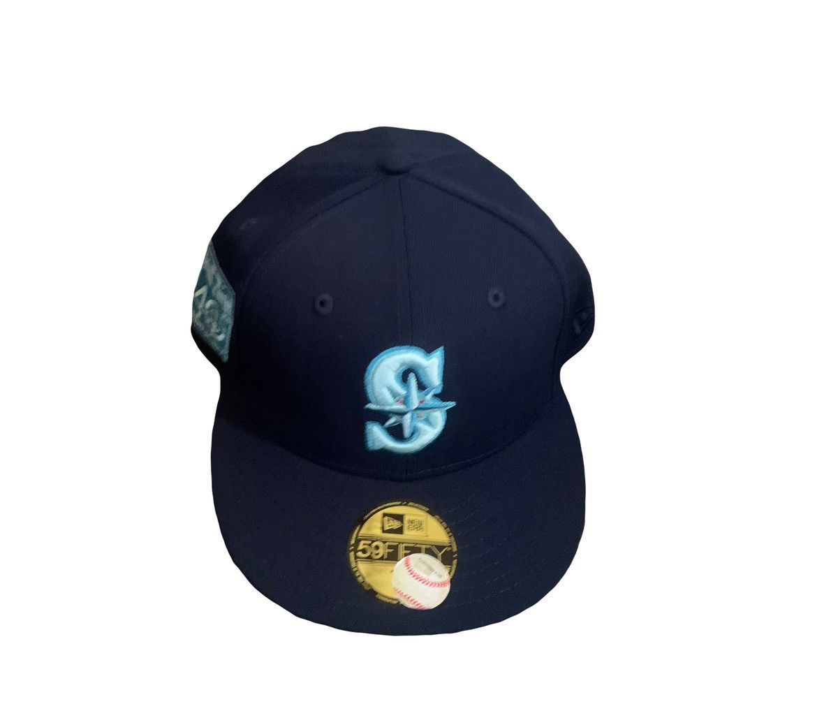 image of 7 5/8 Hat Club Exclusive Ice Cold Fashion Seattle Mariners in Navy, Men's