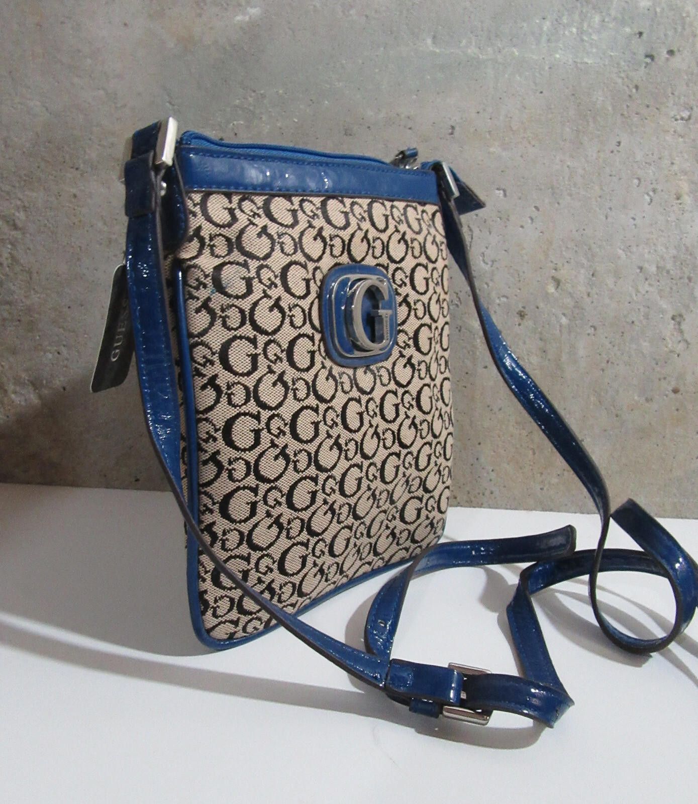Guess Guess Abundance Mini Crossbody Xbody Bag Cobalt Multi Size ONE SIZE - 4 Thumbnail