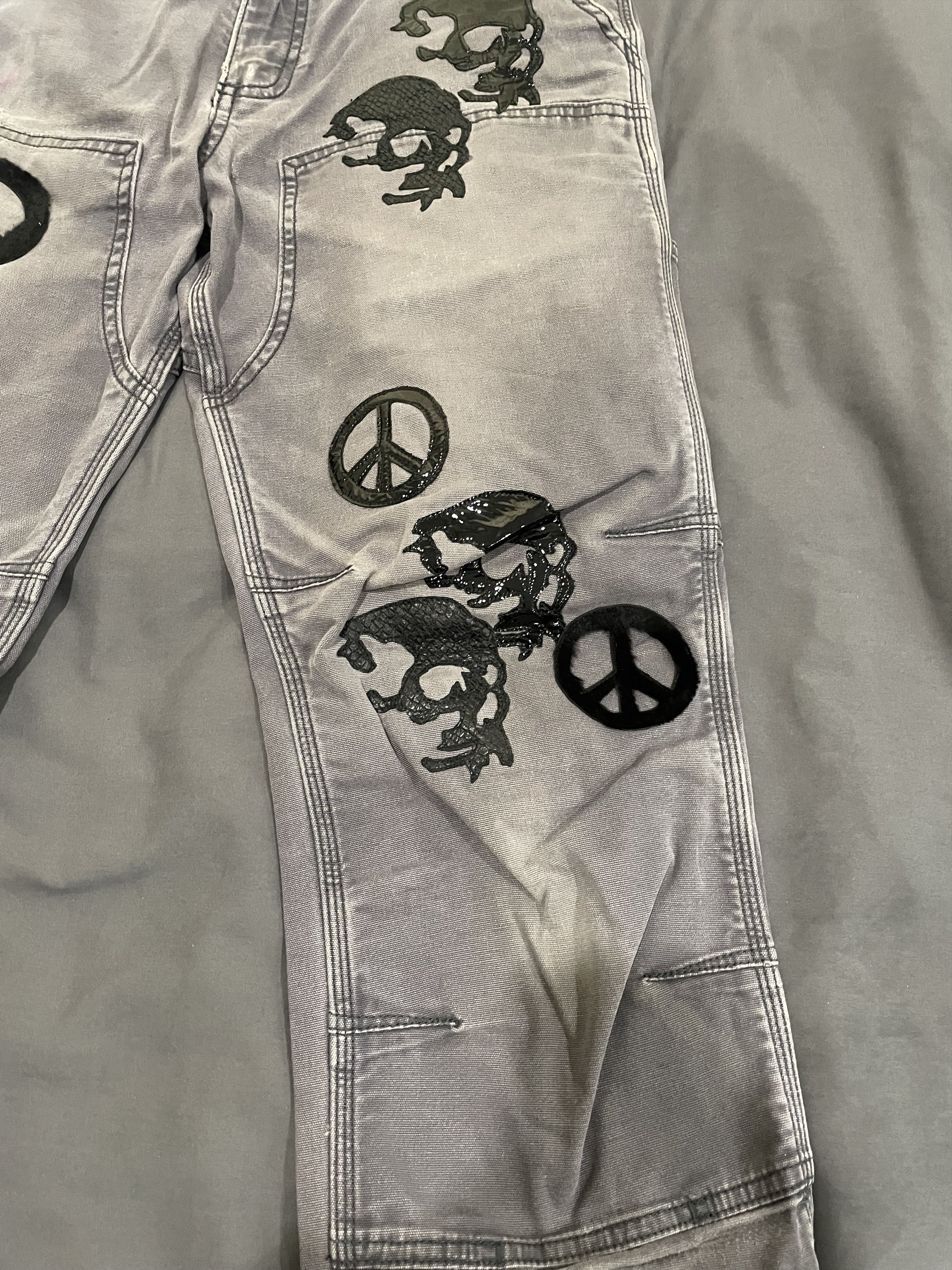BV By Bodega Vengeance "Ashed" Double Knee Carpenters Size US 30 / EU 46 - 2 Thumbnail