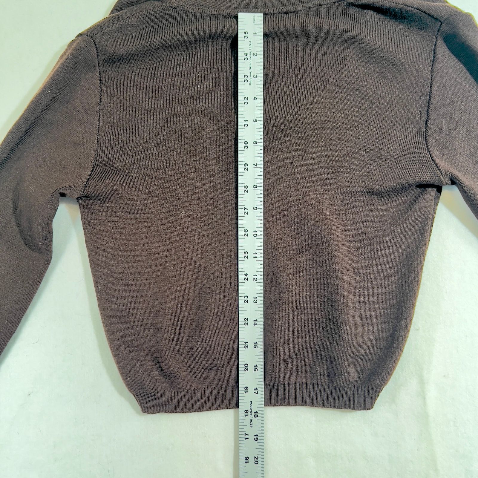 Nordstrom Shawl Collar Sweater Nordstrom Savvy Extra Fine Merlino Wool Size M / US 6-8 / IT 42-44 - 10 Thumbnail