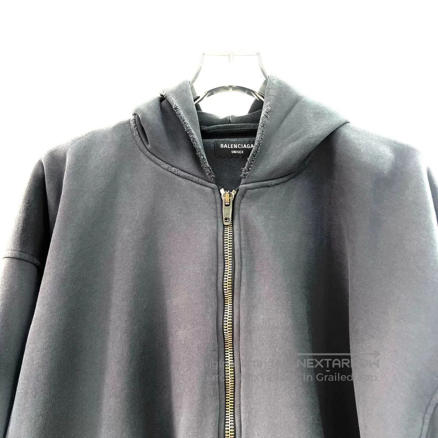 Balenciaga Balenciaga 24FW Reversed Logo Zip Hoodie. Size US S / EU 44-46 / 1 - 4 Thumbnail