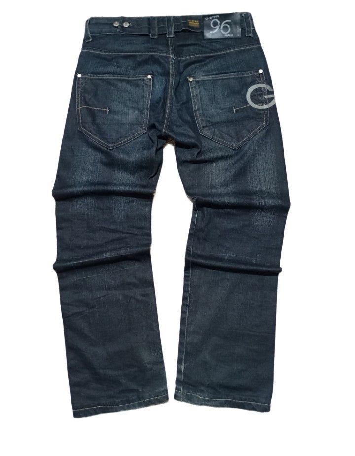 G-Star G star Raw Waxed Baggy Flared Hype Vintage Pants Size US 31 - 4 Thumbnail
