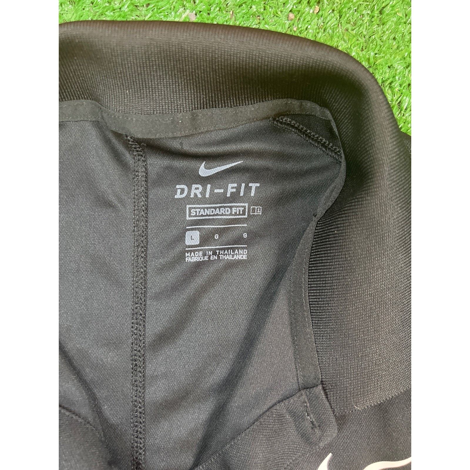 Nike Nike Dri-FIT Polo Shirt Men's Black Golf size LG Size US L / EU 52-54 / 3 - 3 Thumbnail