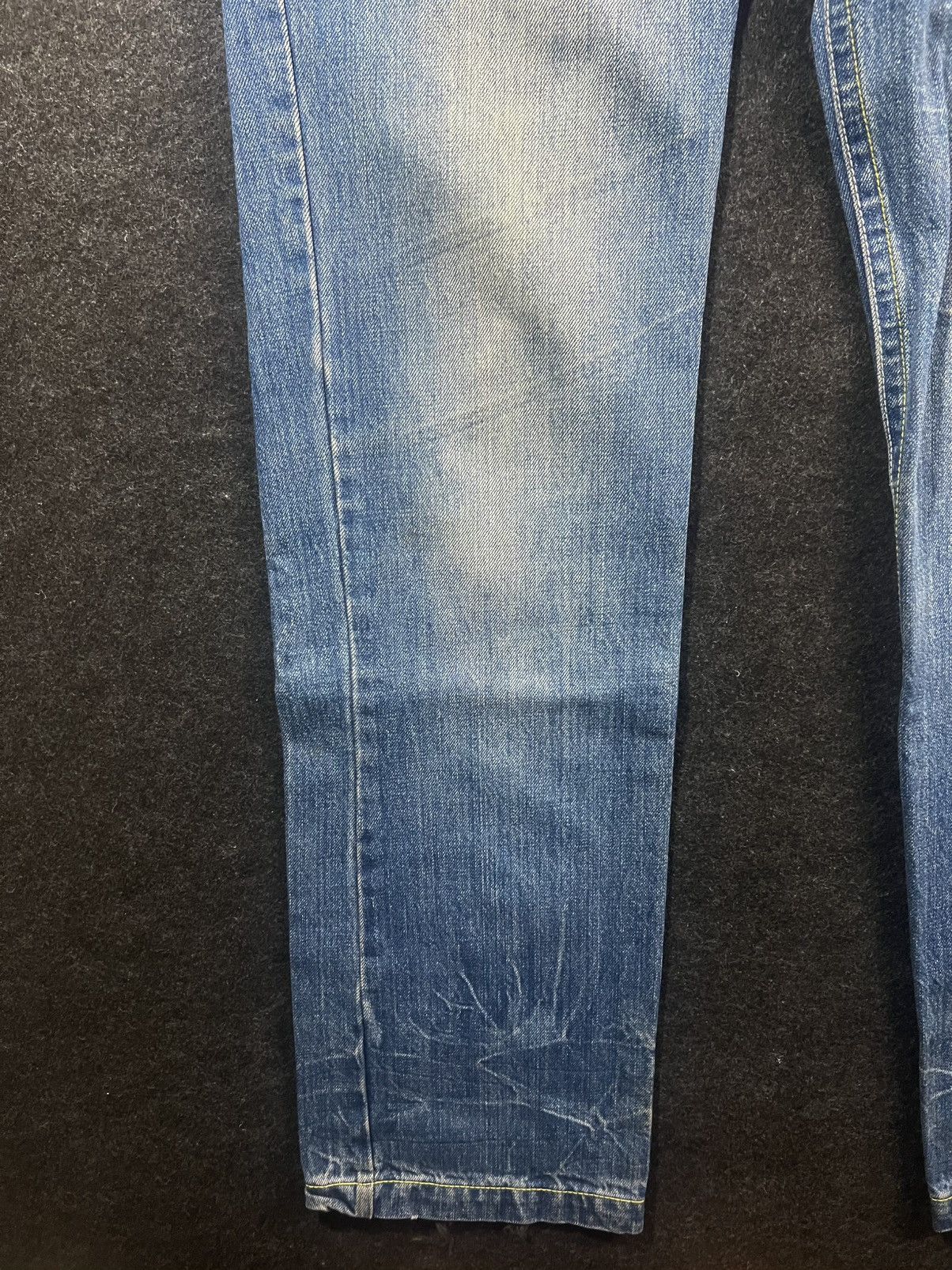 Japanese Brand Gotcha surf vintage embroidered faded big pocket jeans Size US 34 / EU 50 - 4 Thumbnail