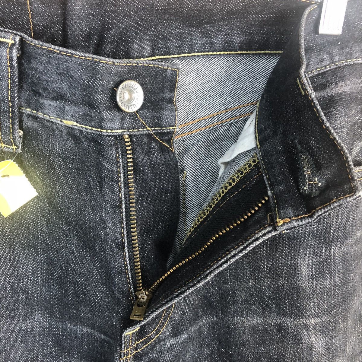 Japanese Brand DL Uniqlo Black Denim Pants #C288 Size US 29 - 11 Thumbnail