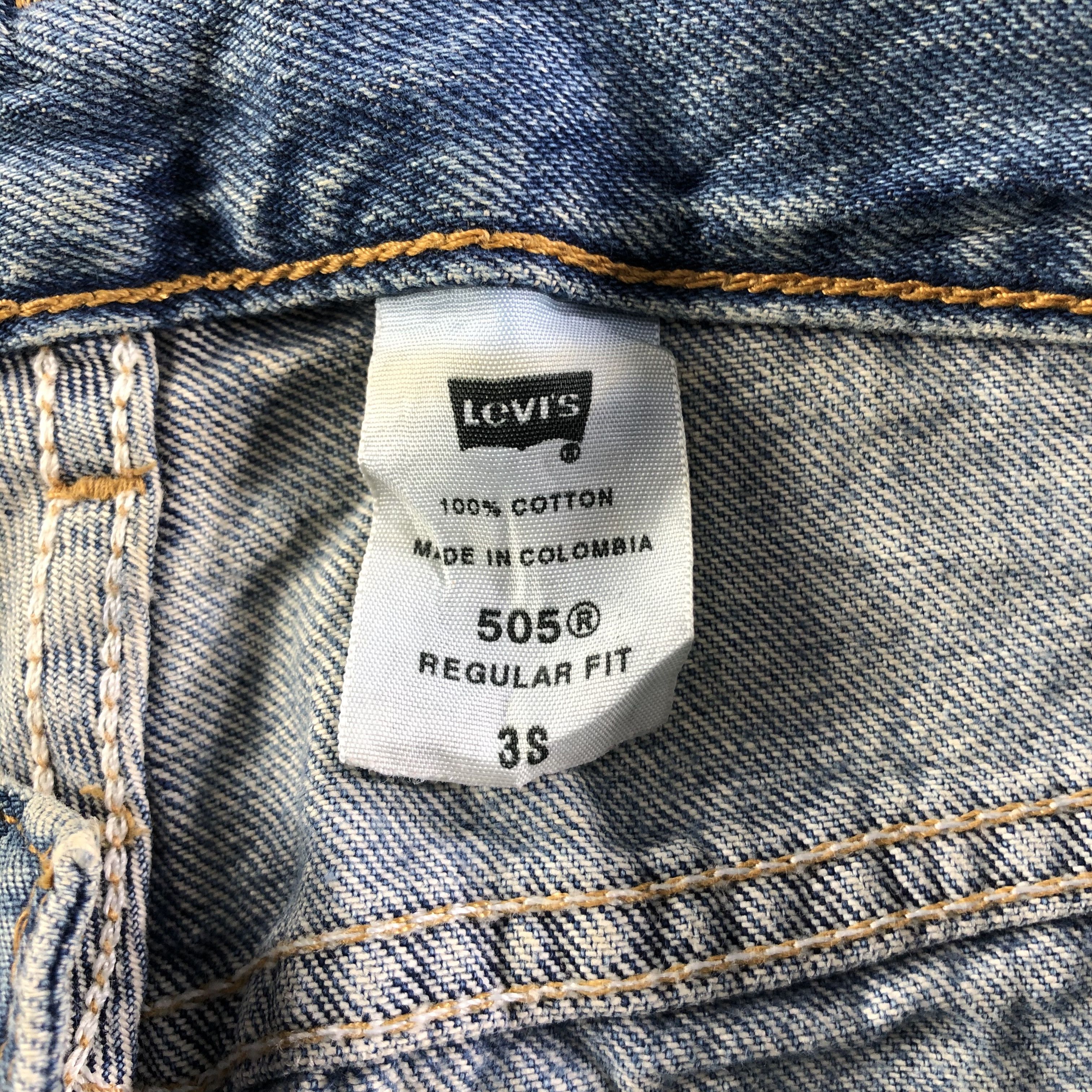 Levi's 90s Vintage Levis 505 Jeans-J3221 Size US 28 / EU 44 - 10 Thumbnail