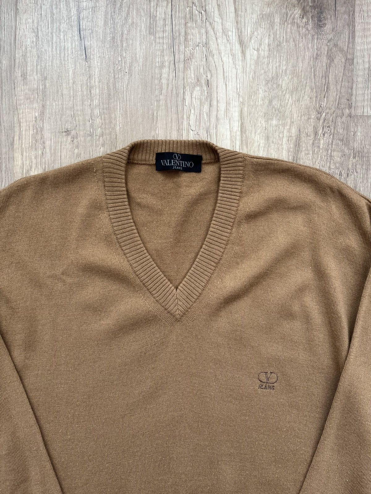 Valentino Valentino Jeans Pullover Brown Women's Size L Size L / US 10 / IT 46 - 4 Thumbnail