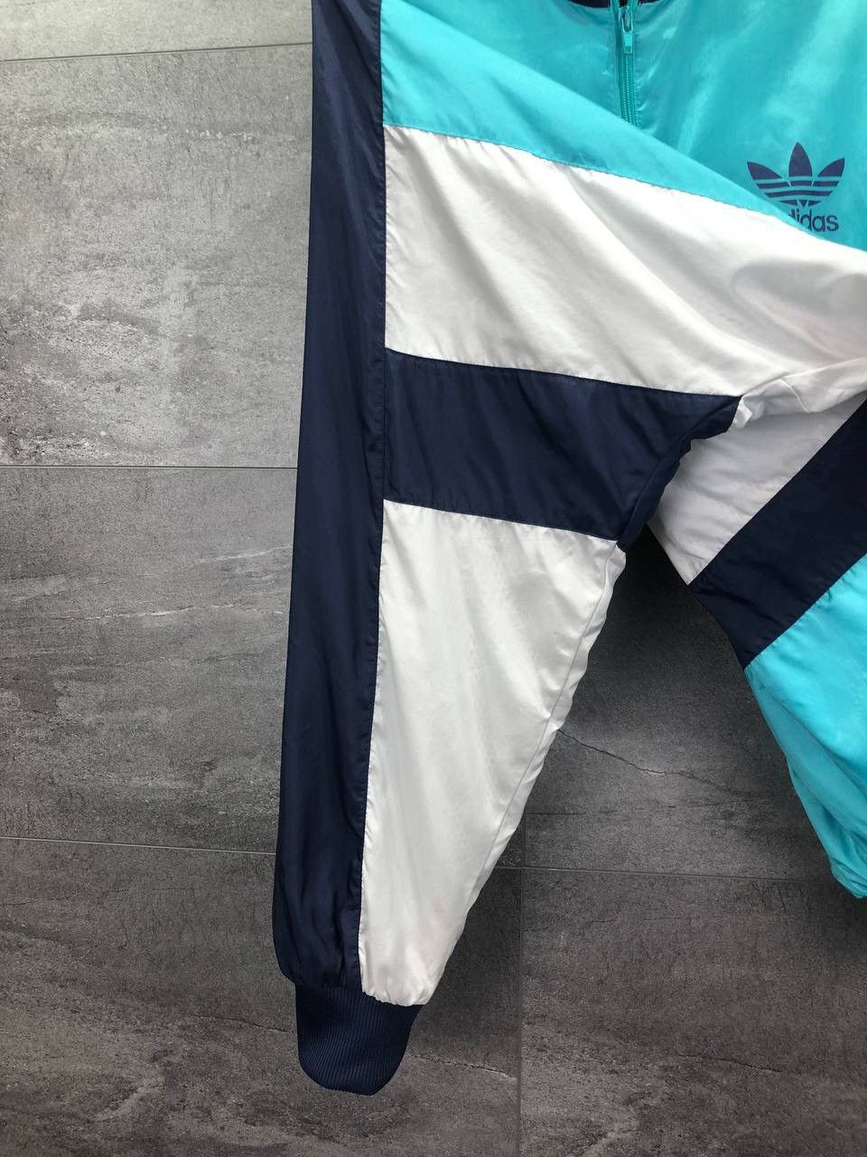 Vintage Vintage Mens Adidas Olympic 90s Track Jacket stripes rare Size US S / EU 44-46 / 1 - 8 Thumbnail