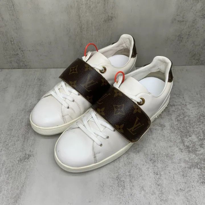 Louis Vuitton Louis Vuitton Frontrow Leather Sneakers for Women 0079 Size US 6 / IT 36 - 1 Thumbnail