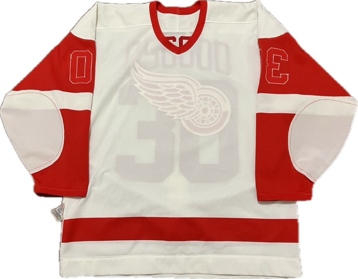 Ccm Detroit Red Wings Osgood CCM Center Ice NHL Hockey Jersey Size US XXL / EU 58 / 5 - 6 Thumbnail