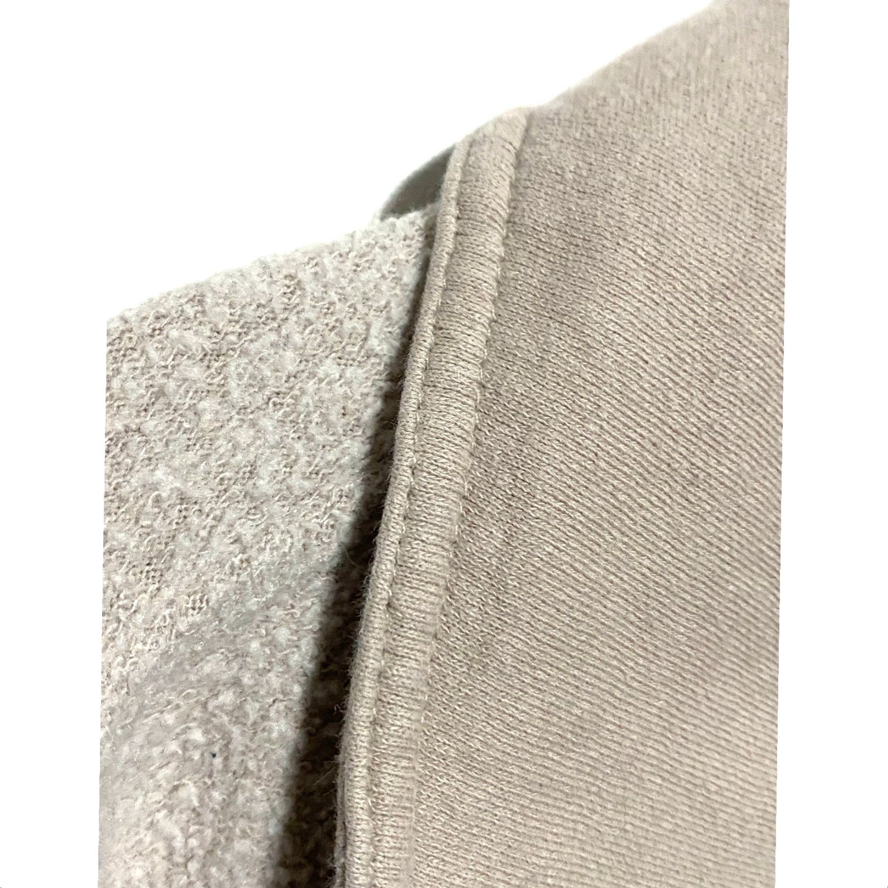 Pacsun PacSun Homecoming Button Down Fleece Fuzzy Shacket Oversized Jacket Womens M L Beige Cotton Blend Shacket Jacket Women M L Size M / US 6-8 / IT 42-44 - 5 Thumbnail