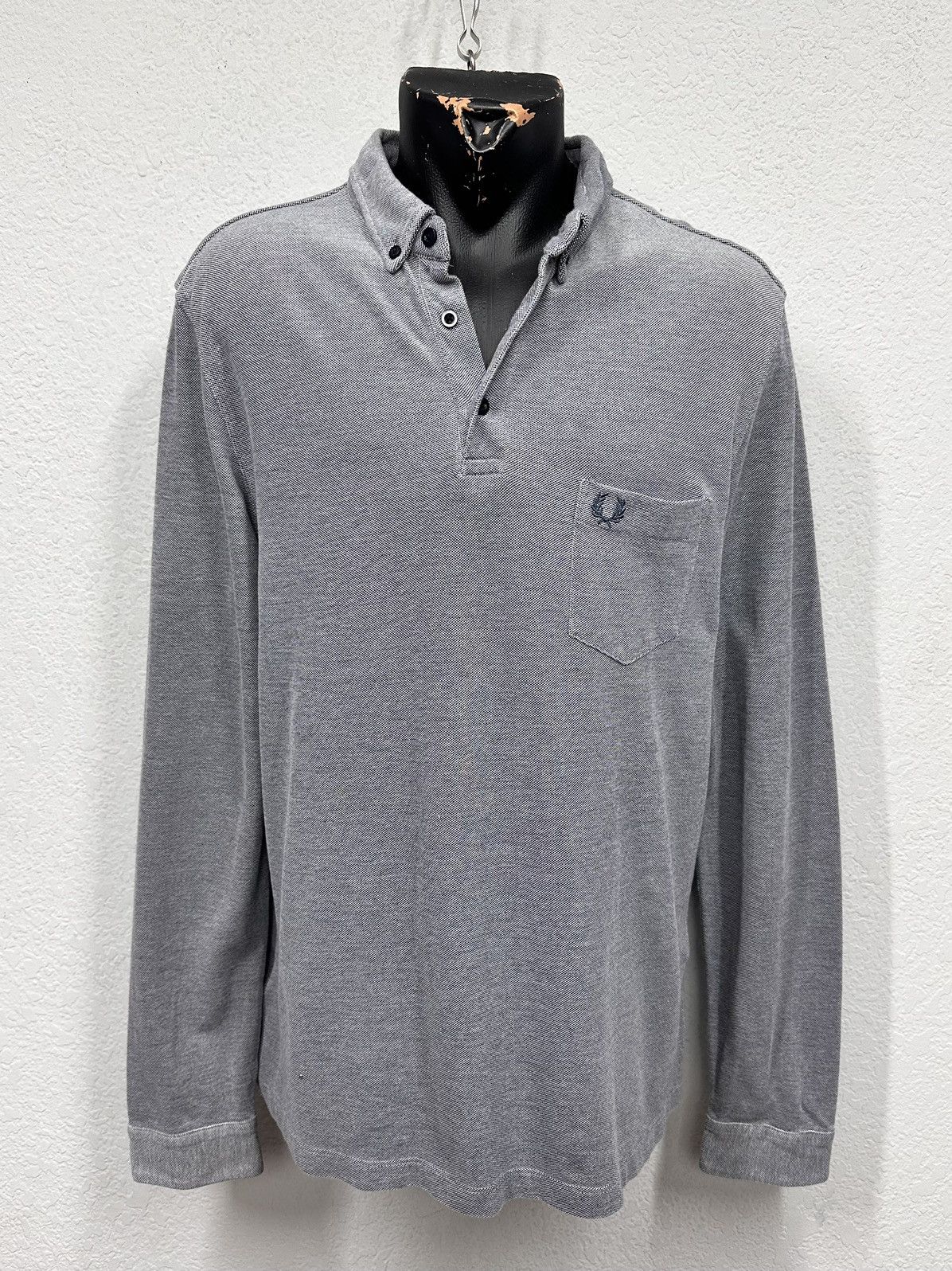 Fred Perry Vintage Fred Perry Long Sleeve Y2K Regby Hype Ralph Lauren Size US XL / EU 56 / 4 - 1 Thumbnail