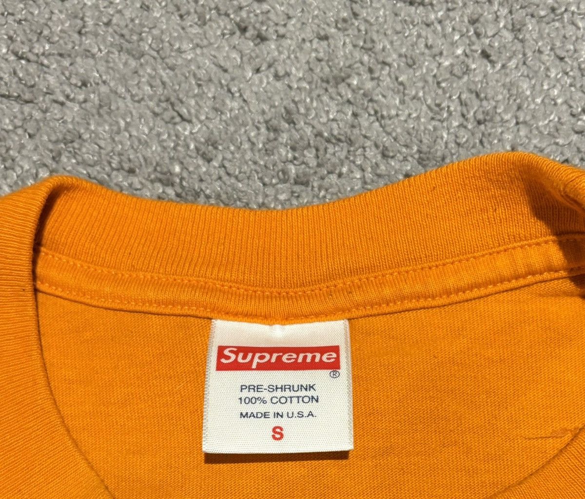Designer × Supreme Orange „love that supreme“ shirt Size US S / EU 44-46 / 1 - 2 Thumbnail