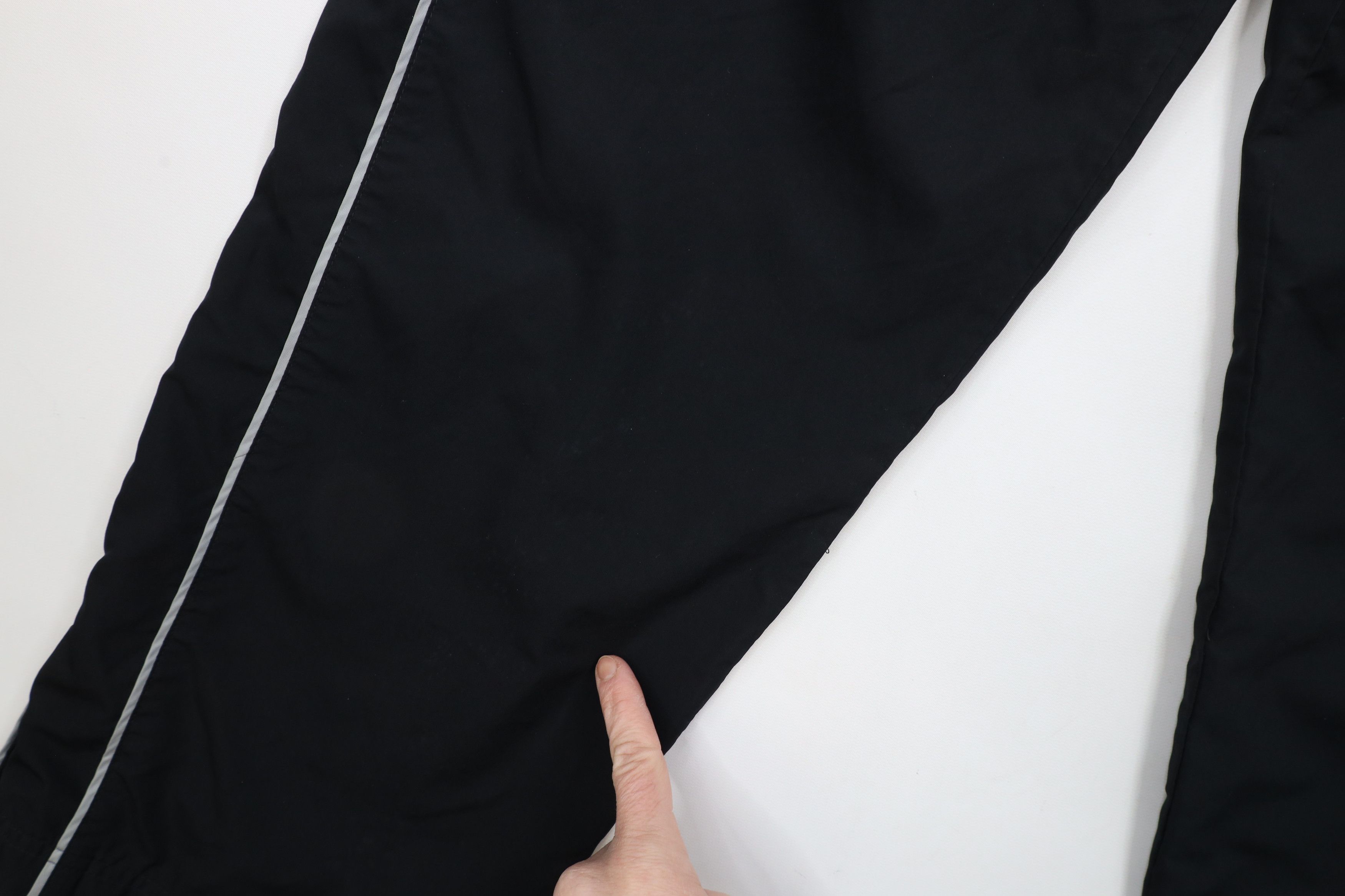Nike × Vintage Vintage Nike Travis Scott Mini Swoosh Lined Wide Leg Pants Size US 34 / EU 50 - 7 Thumbnail