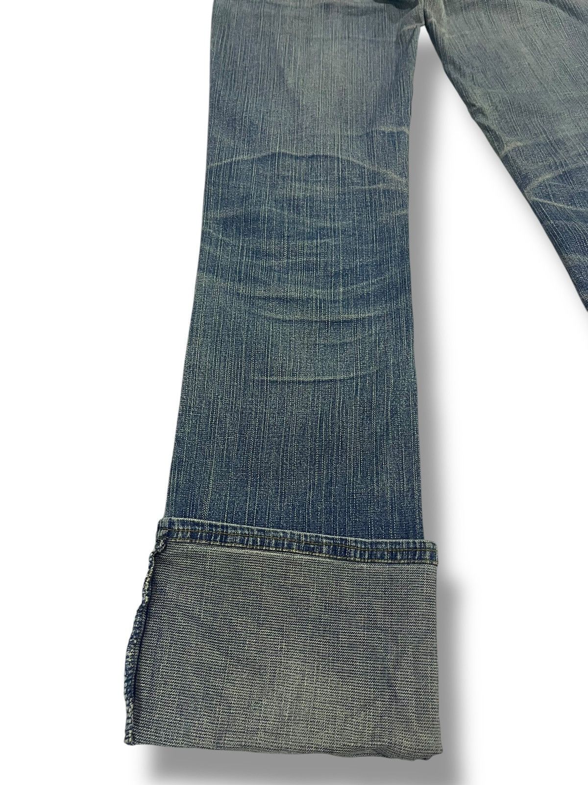 If Six Was Nine × Japanese Brand × Le Grande Bleu (L.G.B.) 🇯🇵 Y2K JAPANESE BRAND FLARE WASHED BLUE PANT Size 28" / US 6 / IT 42 - 8 Thumbnail