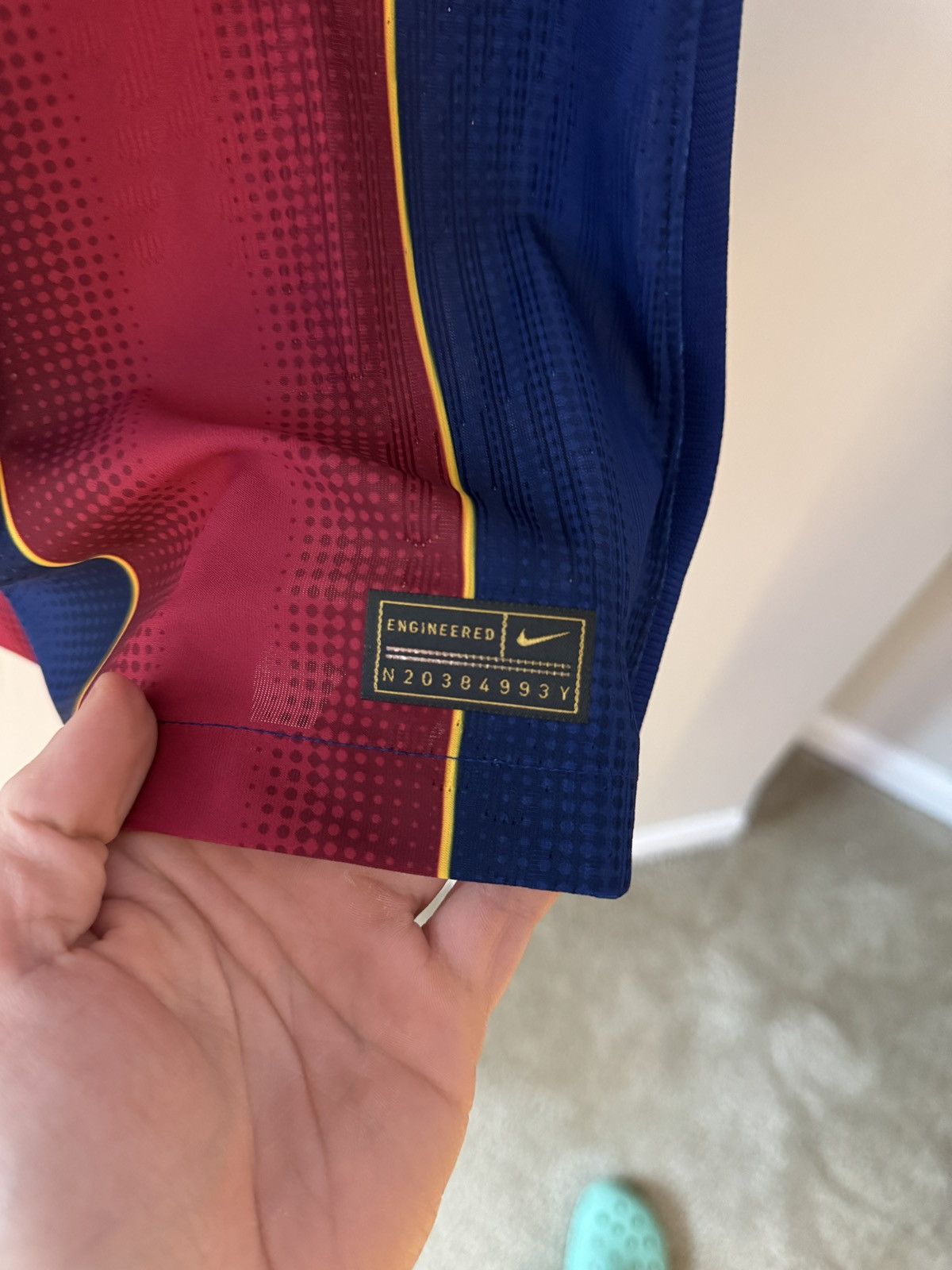 Nike Lionel Messi 2020/2021 Player Issue Vaporknit Home Shirt Size US S / EU 44-46 / 1 - 5 Thumbnail