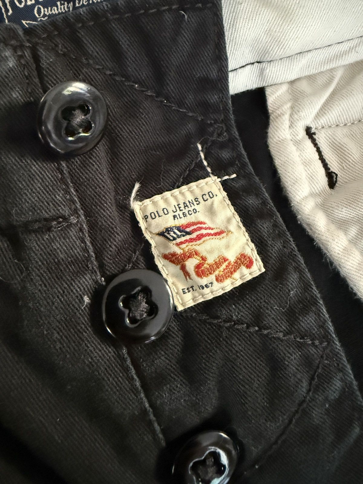 Polo Ralph Lauren Vintage Polo Jeans Company Pants Size US 33 - 3 Thumbnail
