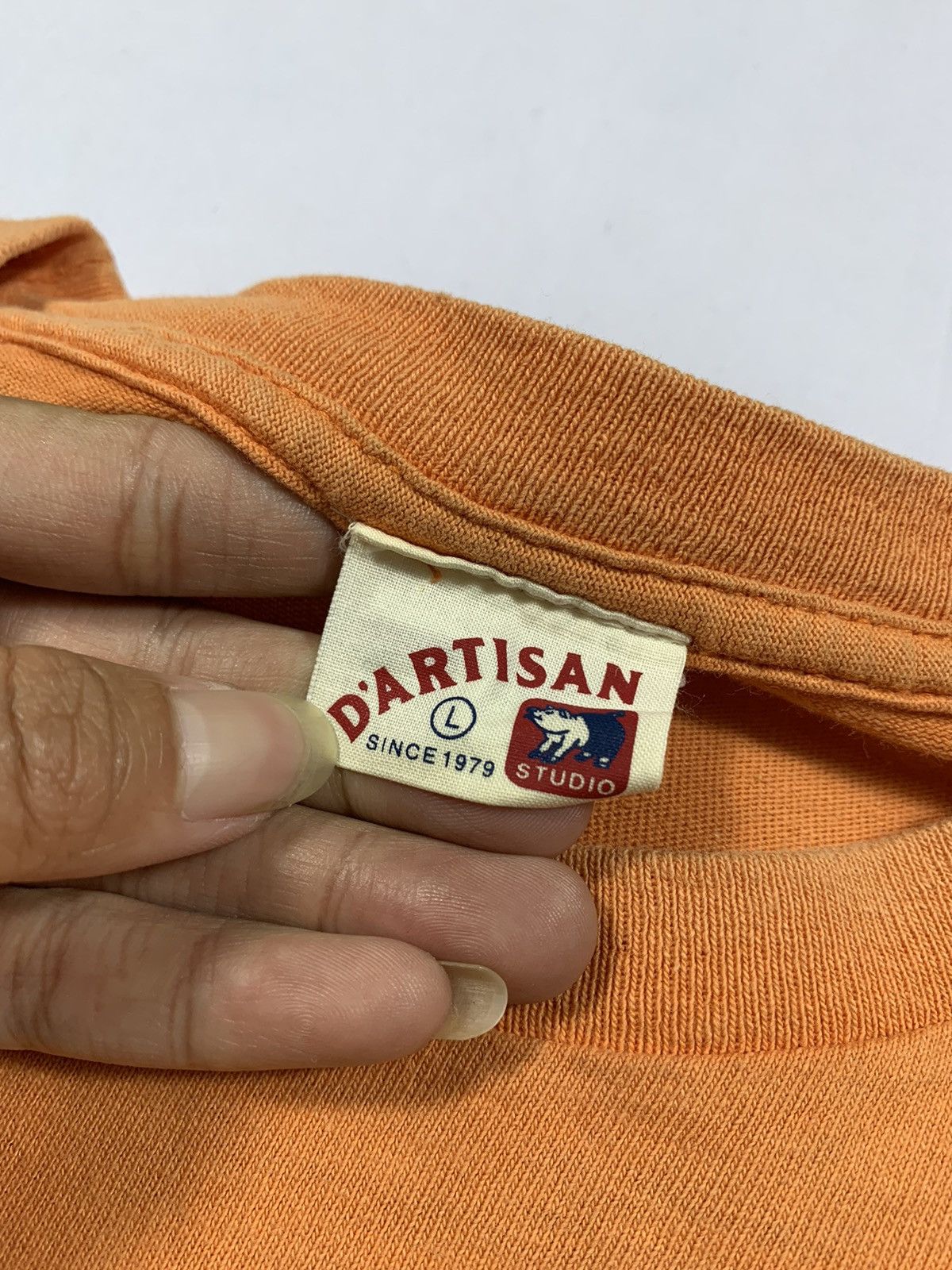 45rpm × Japanese Brand × Studio D'Artisan Studio D'Artisan Two pigs brand Japan Blue Jeans tee shirt Size US L / EU 52-54 / 3 - 3 Thumbnail