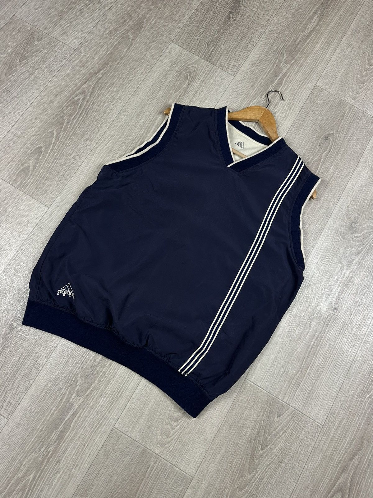 Adidas × Vintage Vintage 90s Adidas GOLF Double Sided Vest Size US M / EU 48-50 / 2 - 5 Thumbnail