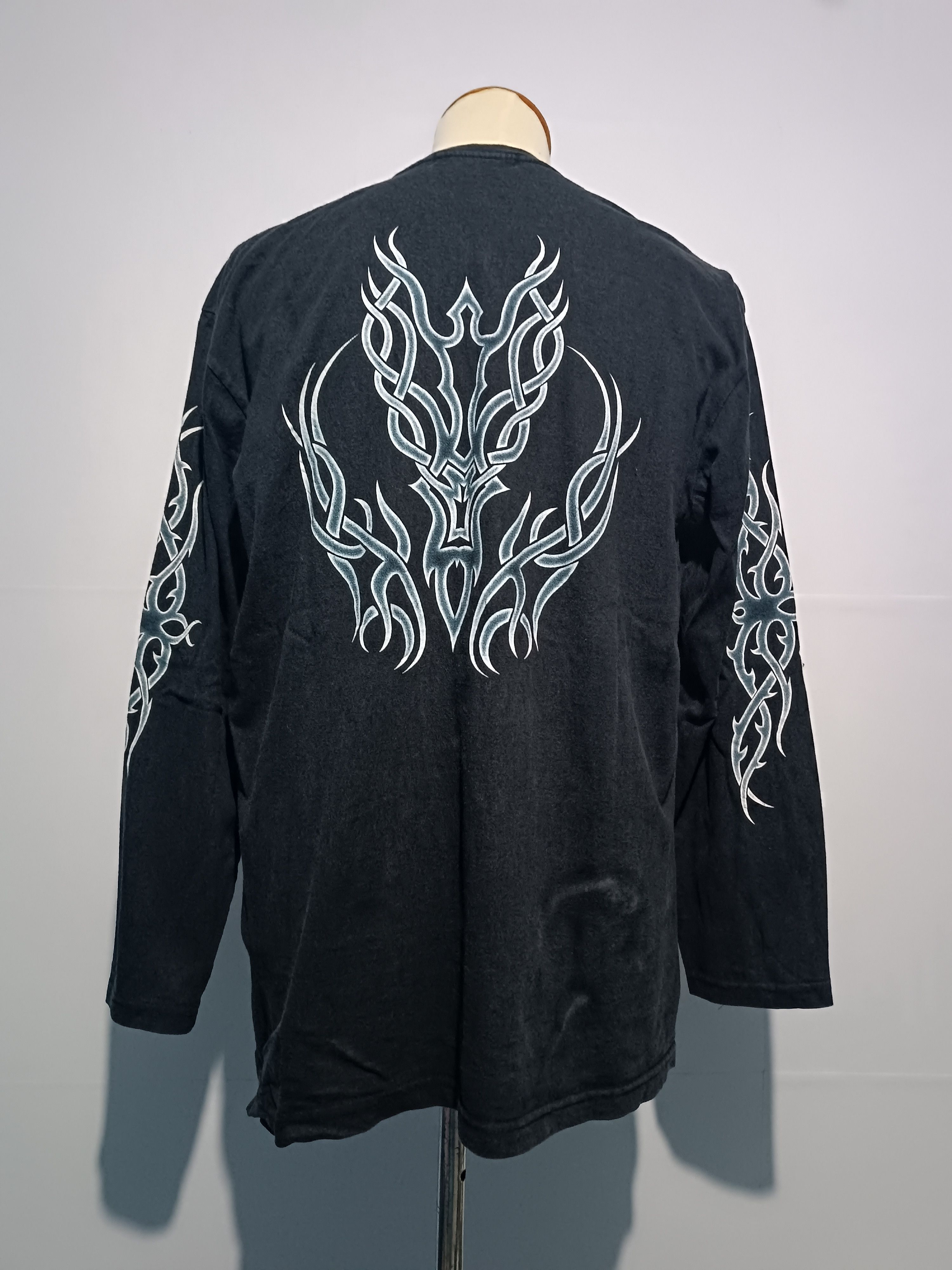 Japanese Brand × Tribal Streetwear Vintage Tribal Japanese tattoo Size US M / EU 48-50 / 2 - 3 Thumbnail