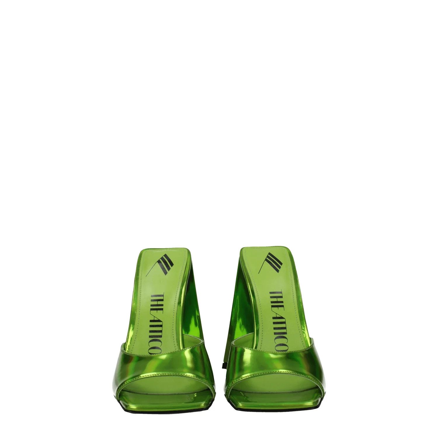 The Attico ob1o1e1224 Patent Leather Sandals in Green Size US 6 / IT 36 - 3 Thumbnail
