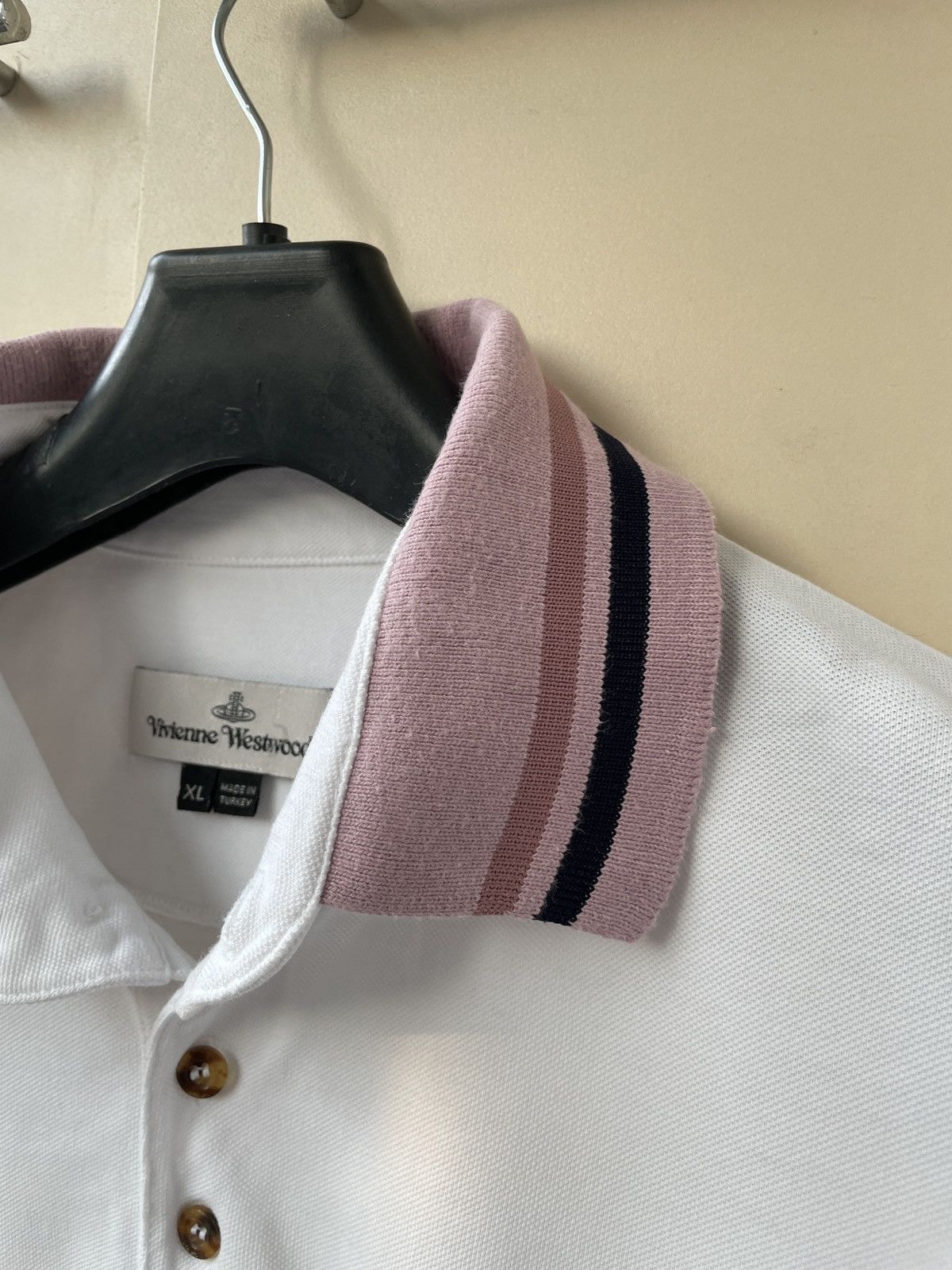 Vivienne Westwood Vivienne westwood White Polo Shirt Size US XL / EU 56 / 4 - 6 Thumbnail