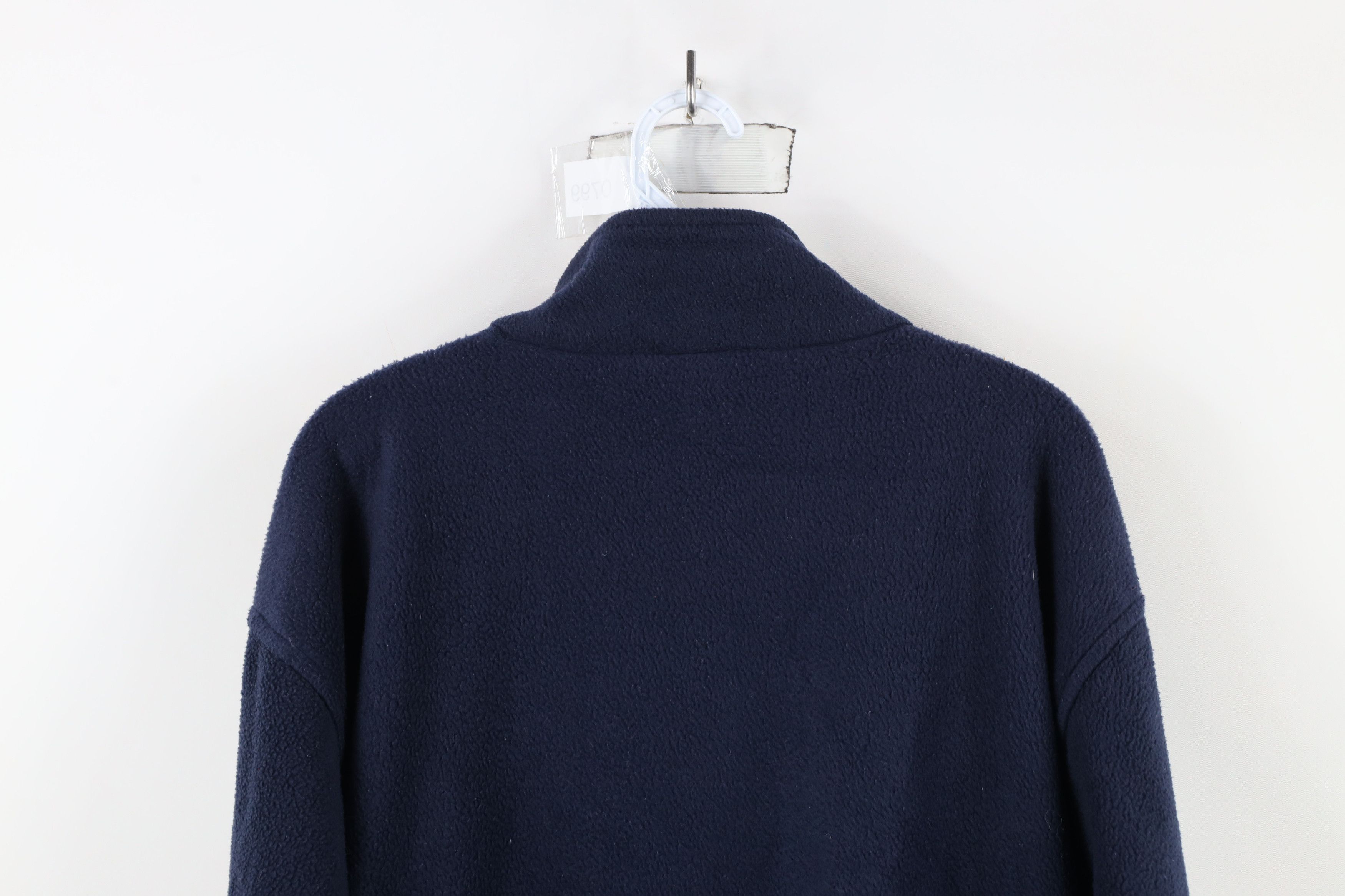 Vintage Vintage 90s University of Michigan Fleece Jacket Blue Size US M / EU 48-50 / 2 - 12 Thumbnail