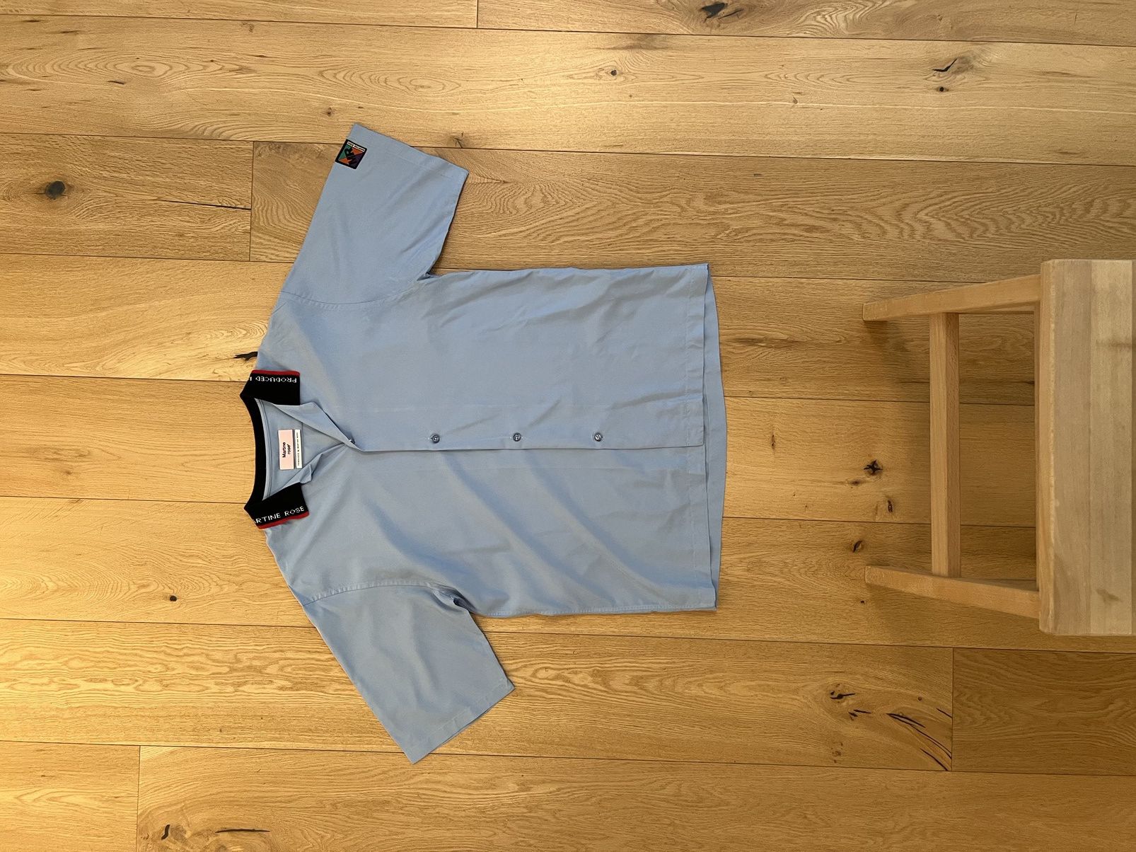Martine Rose Martine Rose blue shirt Size US M / EU 48-50 / 2 - 1 Thumbnail