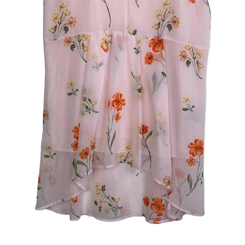 Designer Who What Wear I Floral Midi Dress Size Small Size S / US 4 / IT 40 - 5 Thumbnail