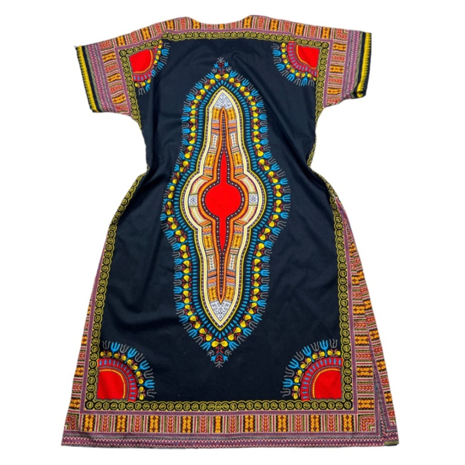 NBDN Nobrandedon Mama&Papa African Kaftan in Multi Print | Size L Size L / US 10 / IT 46 - 2 Thumbnail