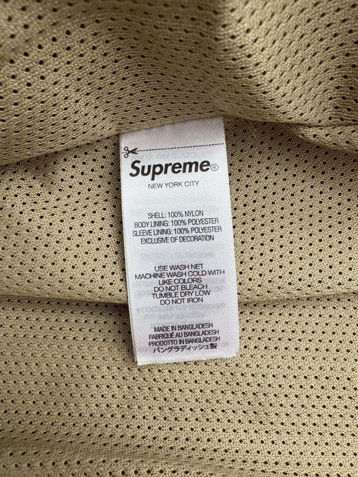 Supreme Supreme Contrast Piping Track Jacket & pants 'Tan' Size US M / EU 48-50 / 2 - 4 Thumbnail