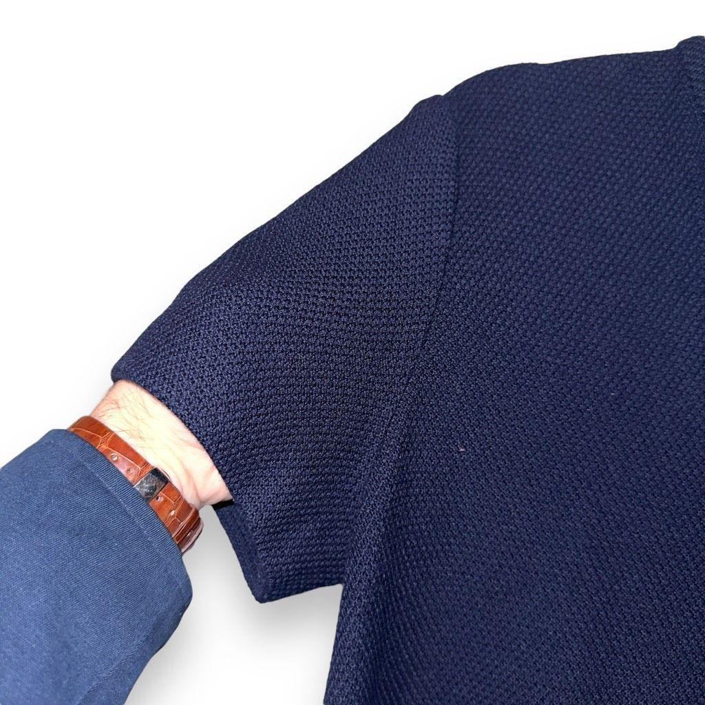 St. John St. John Caviar Navy Wool Knit Made in USA Formal Dress Sz 8 Size M / US 6-8 / IT 42-44 - 4 Thumbnail