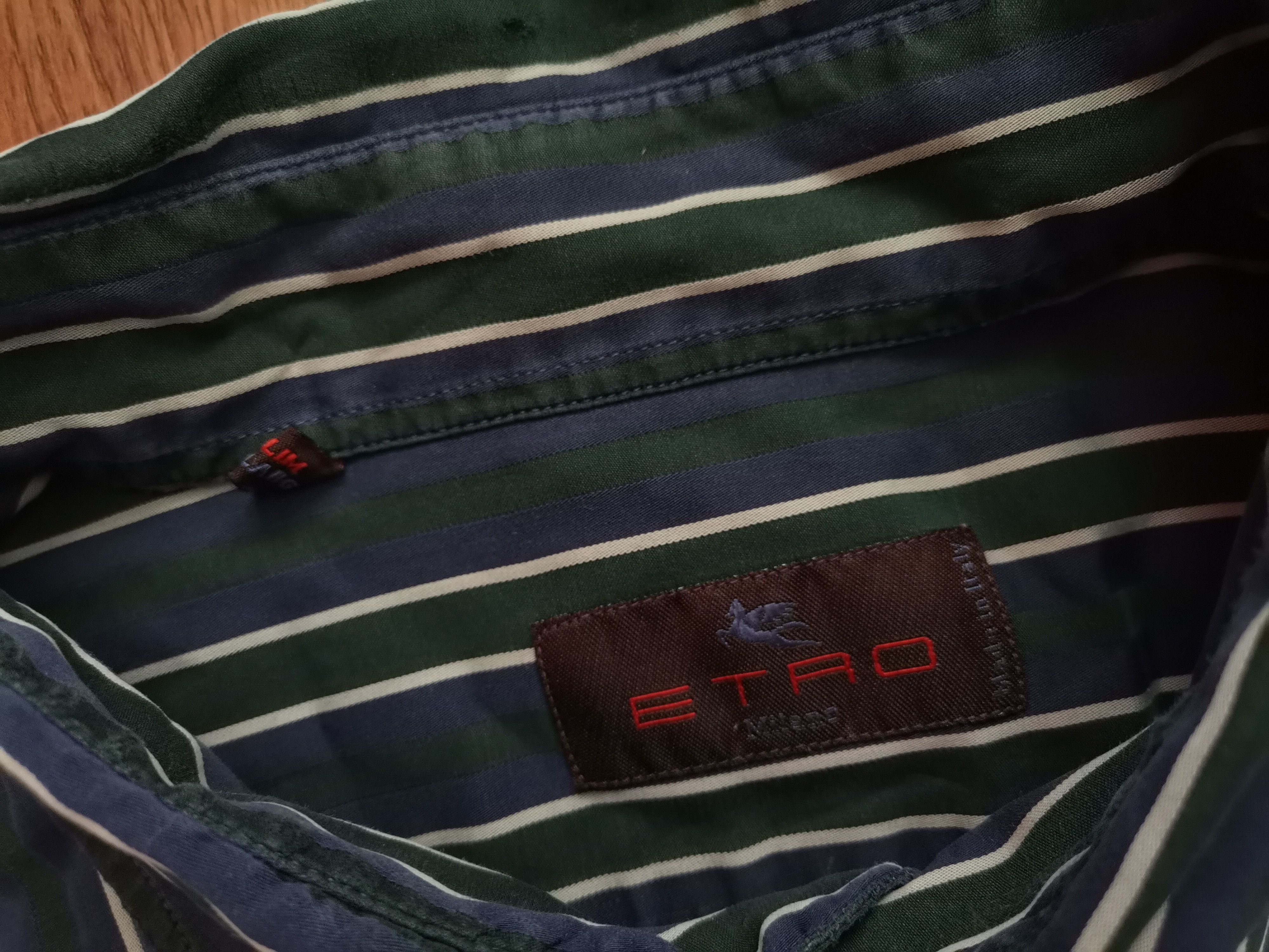 Etro Etro Striped Shirt Size US XXL / EU 58 / 5 - 3 Thumbnail