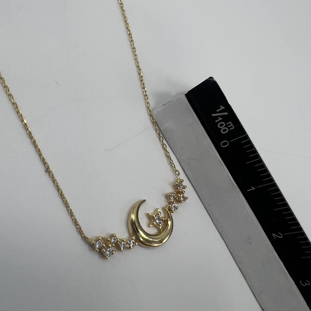Other New Elegant 14K Solid Gold Italian Necklace 2.0g Size ONE SIZE - 5 Thumbnail