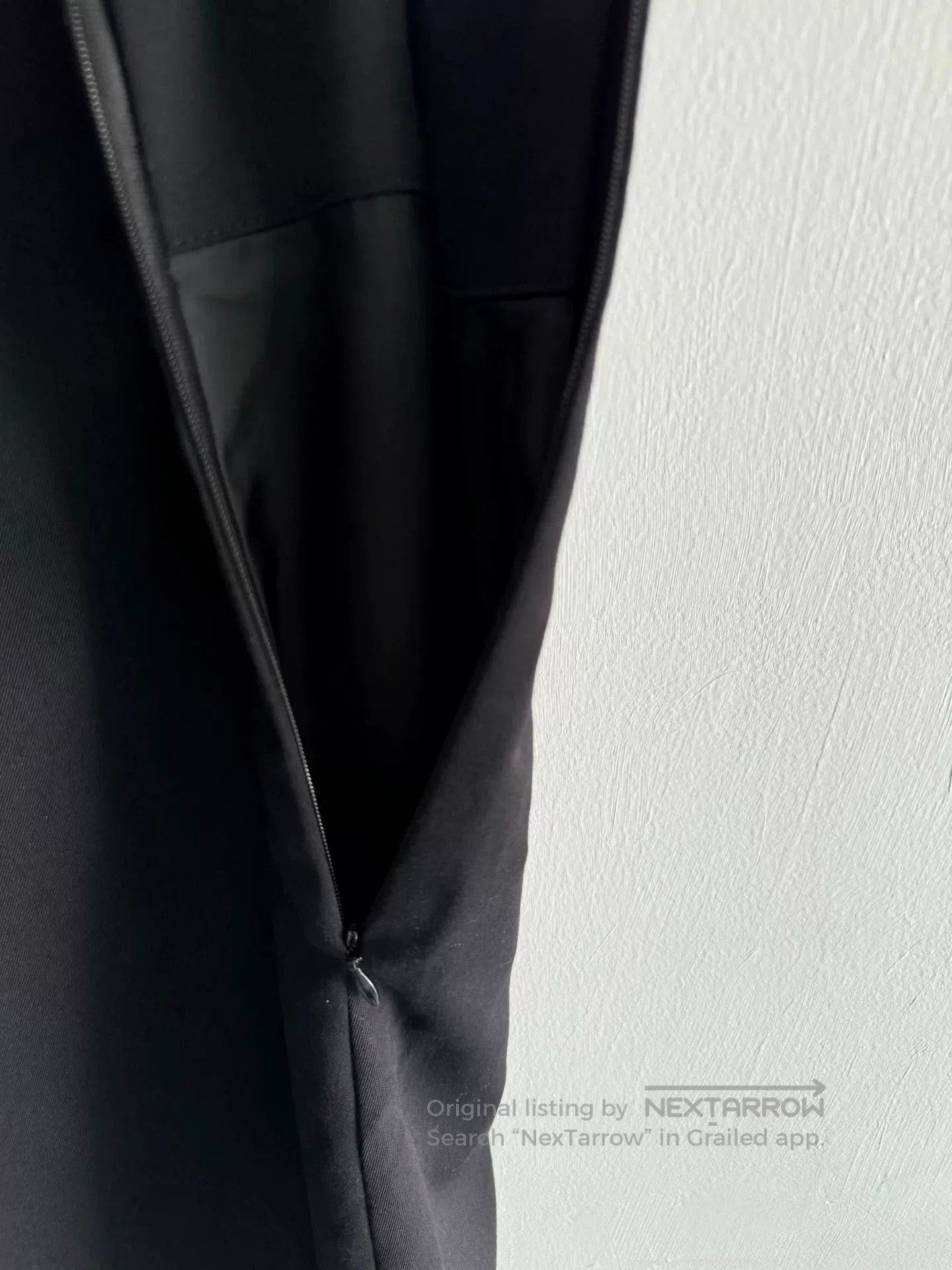 Junya Watanabe Junya Watanabe Black Wool Suspender Skirt. Size 25" / US 0 / IT 36 - 5 Thumbnail