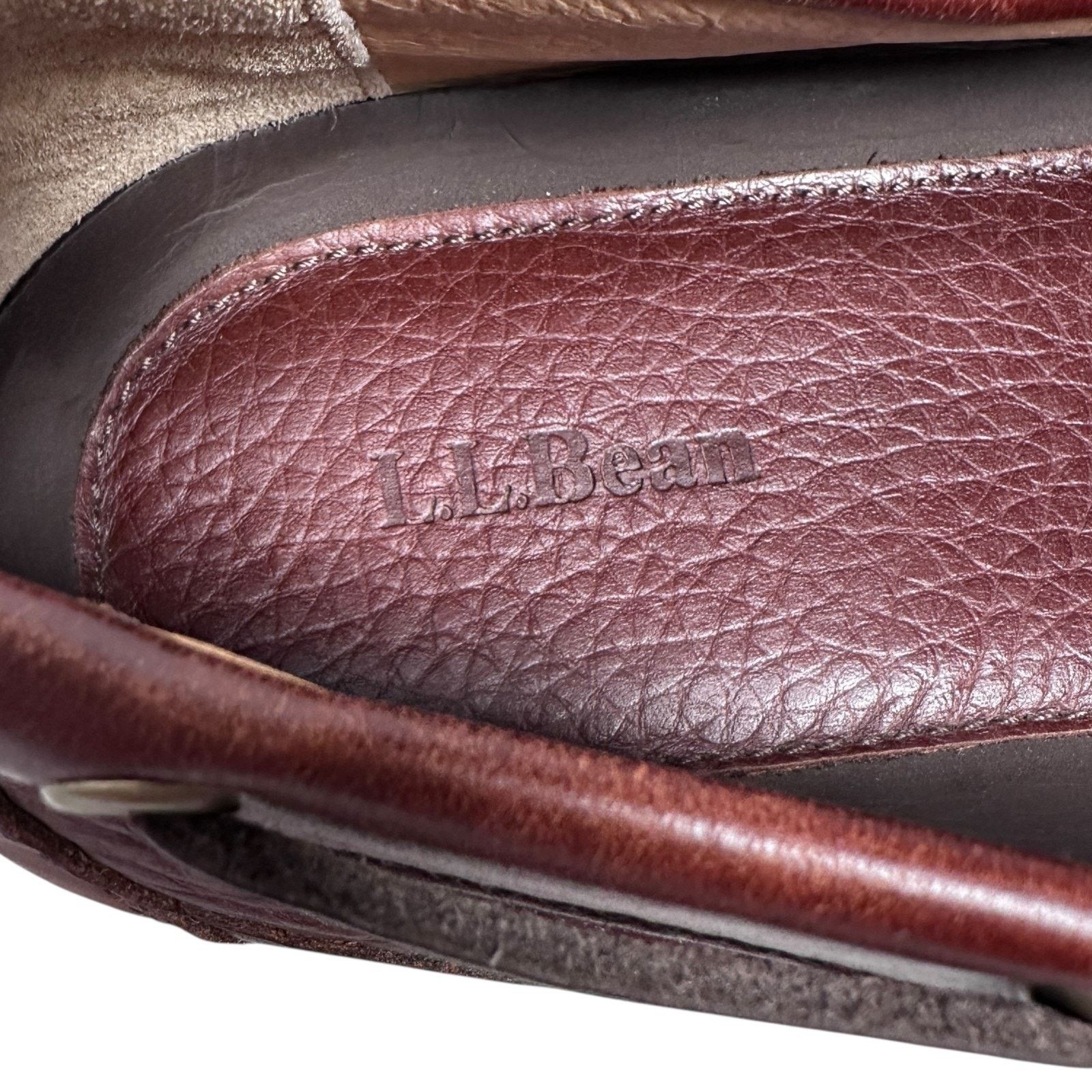 L.L. Bean LL Bean Allagash Bison Loafers Men’s 12 EE Wide Brown Shoes Size US 12 / EU 45 - 7 Thumbnail