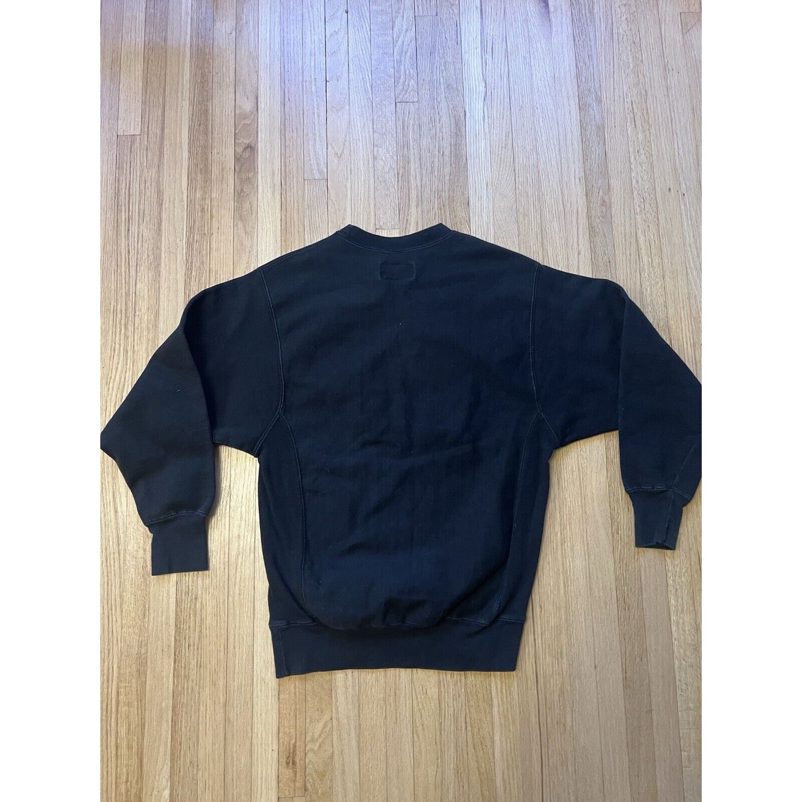 Steve And Barrys Vintage Steve Barrys Sweatshirt Mens S/M Black Heavyweight Size US S / EU 44-46 / 1 - 3 Thumbnail