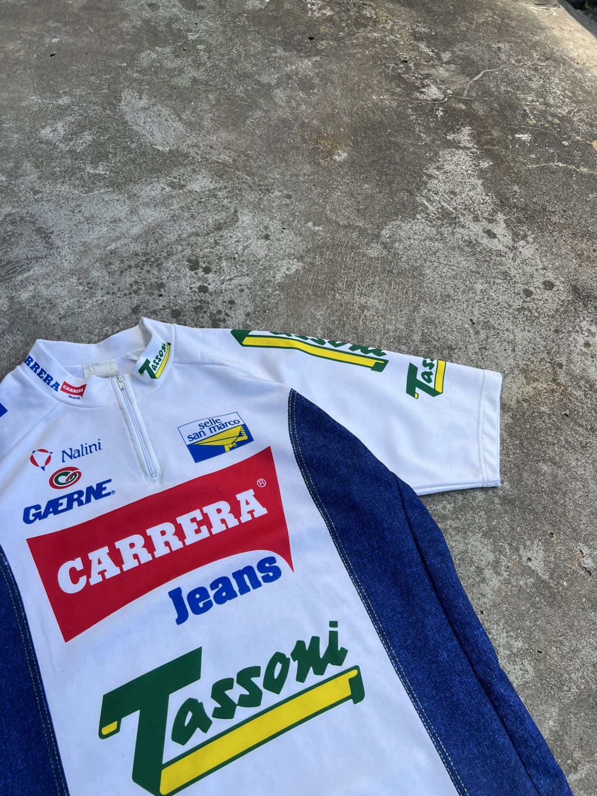 Carrera Vintage Maglia Cycling Jersey Carrera Jeans Maillot TDF 1992 Size US L / EU 52-54 / 3 - 5 Thumbnail