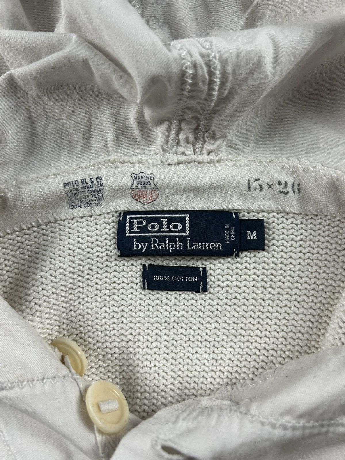 Polo Ralph Lauren Polo by Ralph Lauren Yacht Club Knitted Hoodie Size US M / EU 48-50 / 2 - 7 Thumbnail