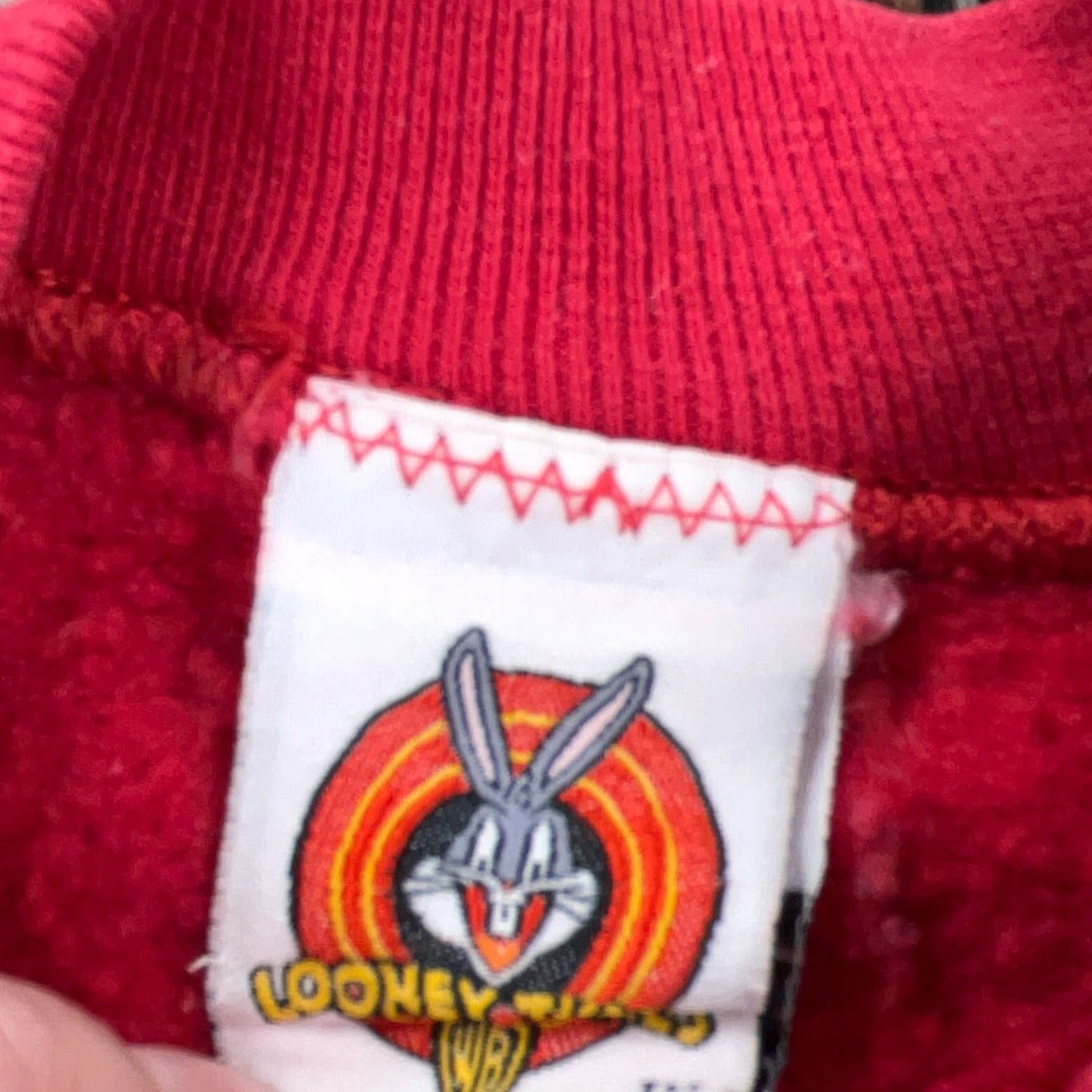 Vintage VINTAGE Looney Tunes Sweatshirt Men XL Crewneck Sweater Tweety Bird USA 90s 36* Size US XL / EU 56 / 4 - 5 Thumbnail