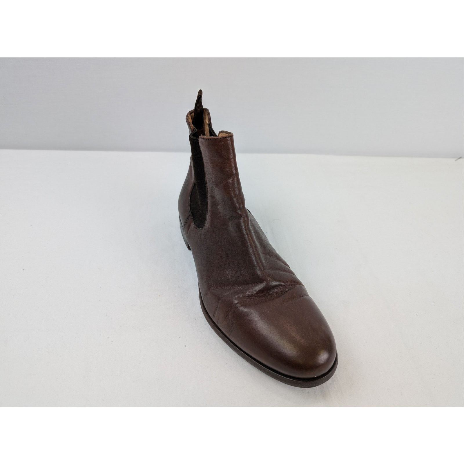 Prada o1rshd1 CC20 Chelsea Boots in Dark Brown Size US 8 / EU 41 - 3 Thumbnail