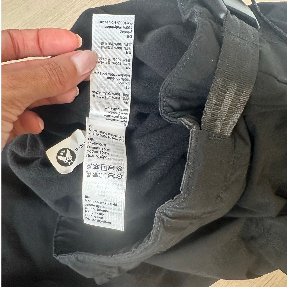 Alpha Industries Alpha Industries Black Cargo Pant Fatigue Mod Baggy - Size S Size US 27 - 14 Thumbnail